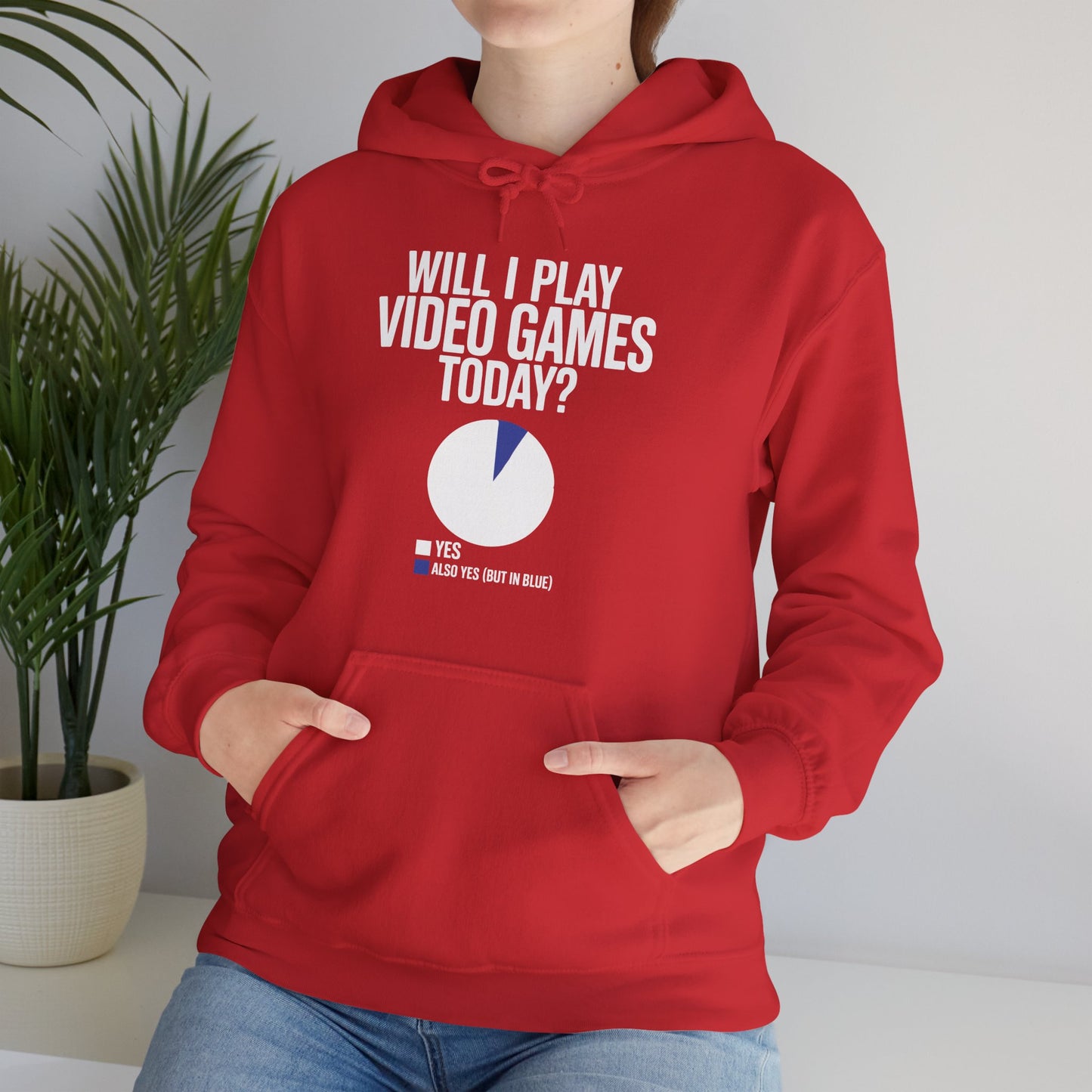 Funny Will I play Video Games today Gamer Gaming Hoodie