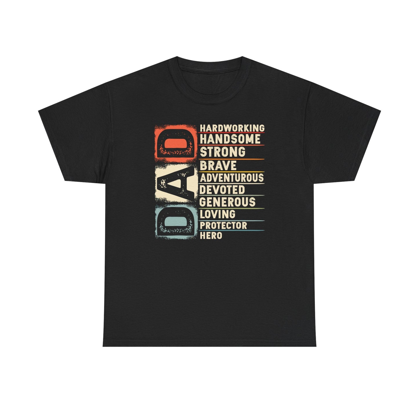 Vintage Funny Definition of Dad Retro Meme Joke Father's Day T-Shirt