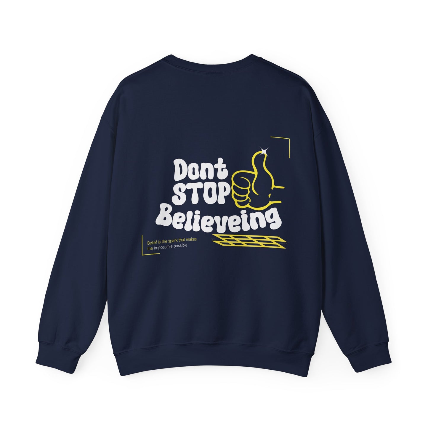 Funny Thumbs Up Emoji Graphic Positive Vibes Sweatshirt