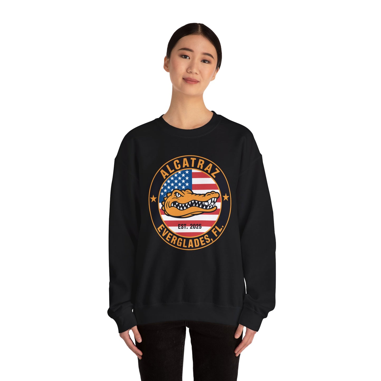 Retro Alcatraz Everglades FL EST 2025 Sweatshirt