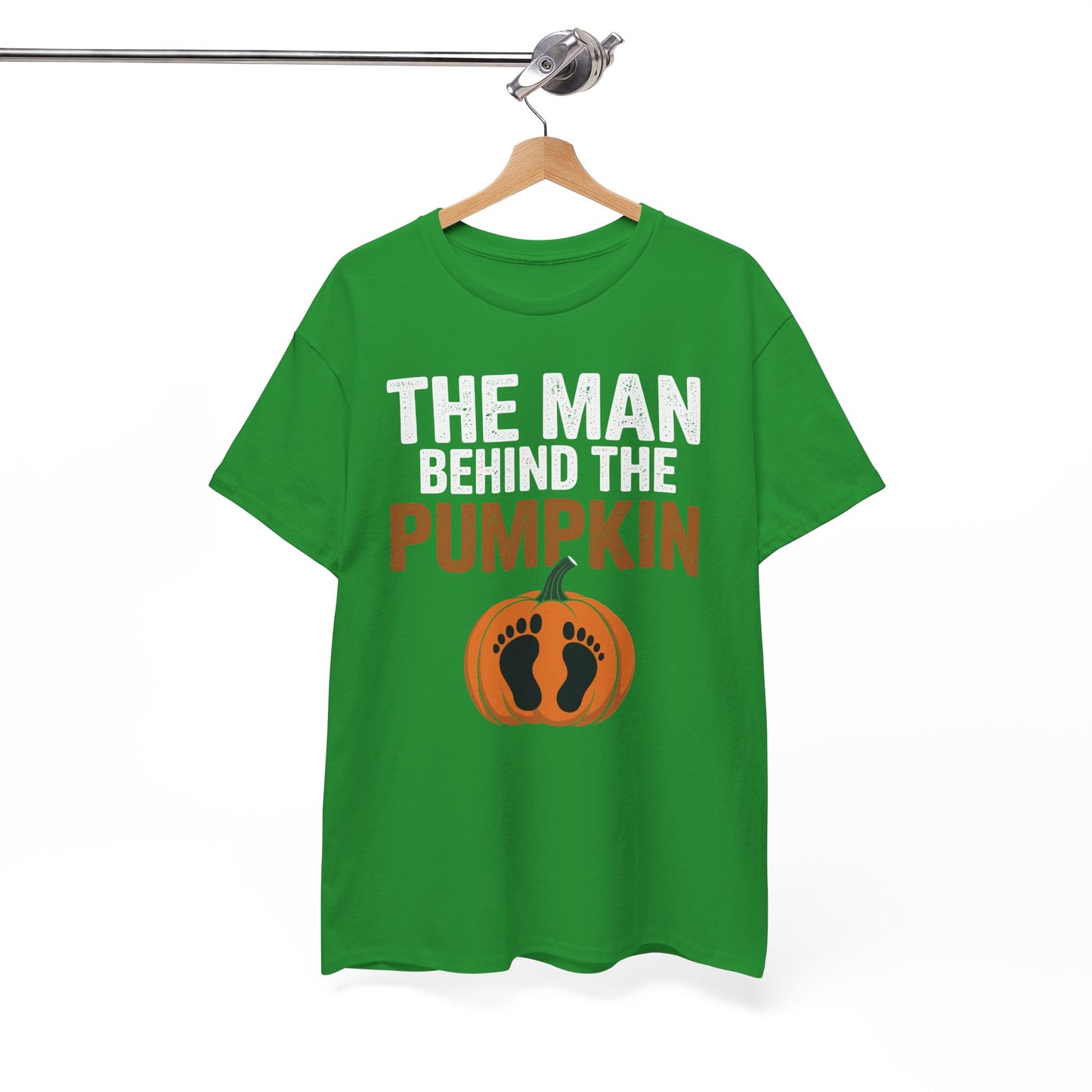 Pregnant Thanksgiving Costume for Dad Expecting Lil Pumpkin T-Shirt