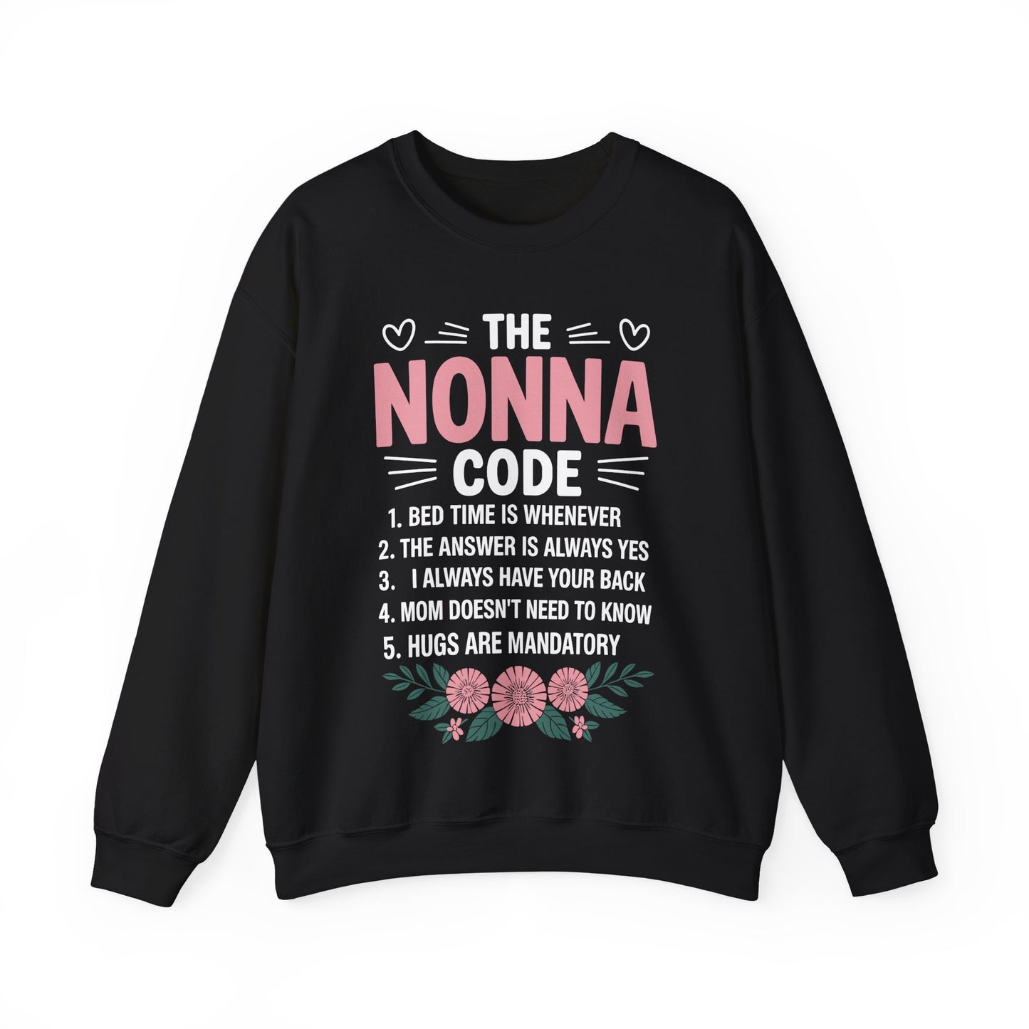 The A Nonna Code Funny Grandma Mothers Day Gifts Sweatshirt
