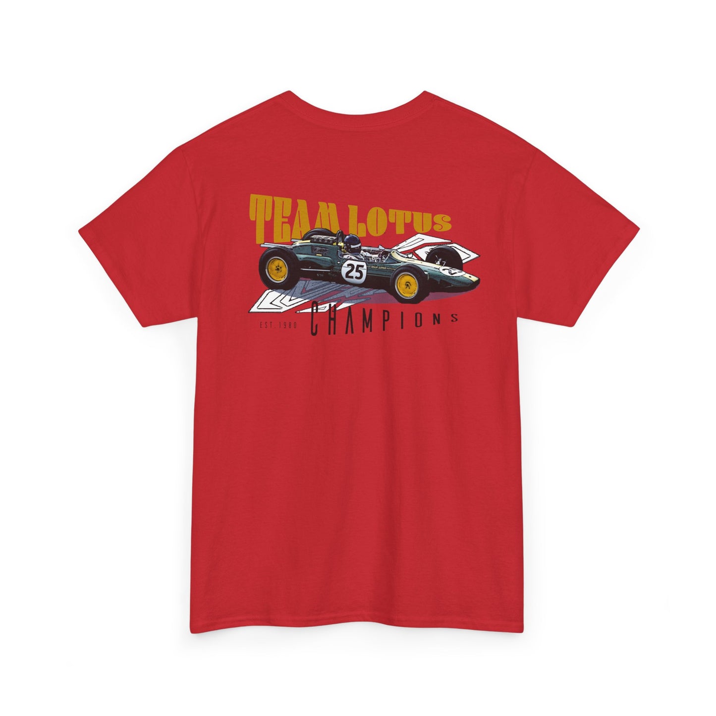 Team Lotus Champion Car T-Shirt Celebrate Racing Legacy and Speed