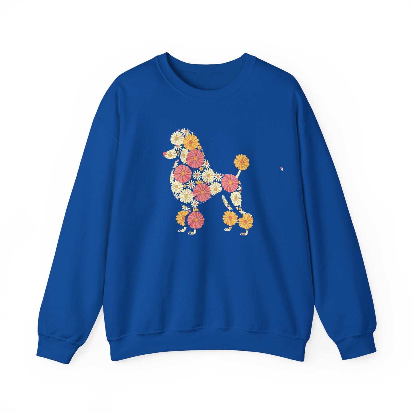 Funny Floral Flower Poodle Mom Grandma Womens Mothers Day Sweatshirt