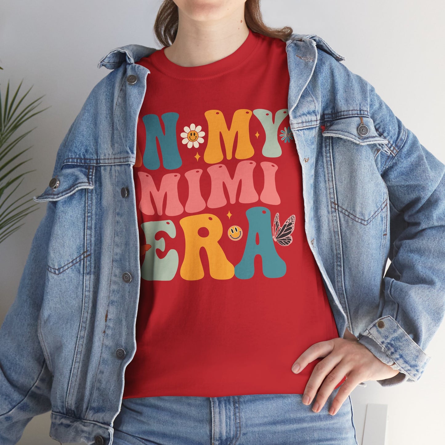 Groovy In My Mimi Era Mom Grandma Mothers Day T-Shirt