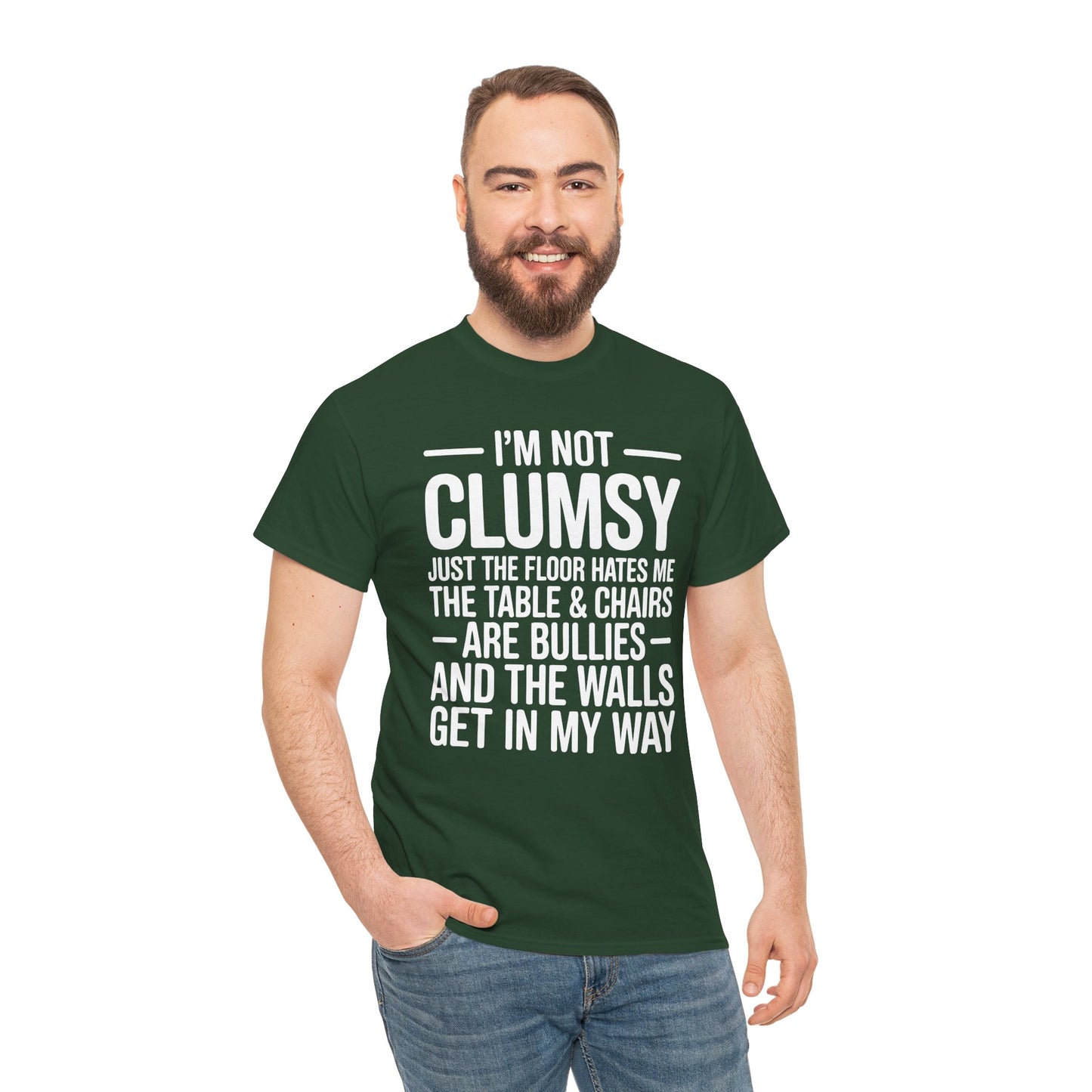 Funny I'm Not Clumsy Quote Sarcastic shirt