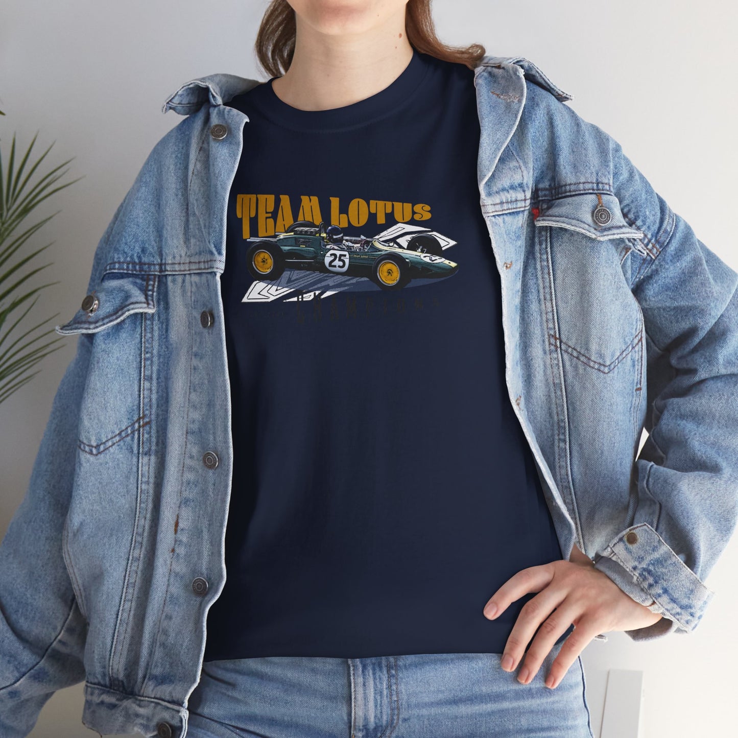 Team Lotus Champion Car T-Shirt Celebrate Racing Legacy and Speed