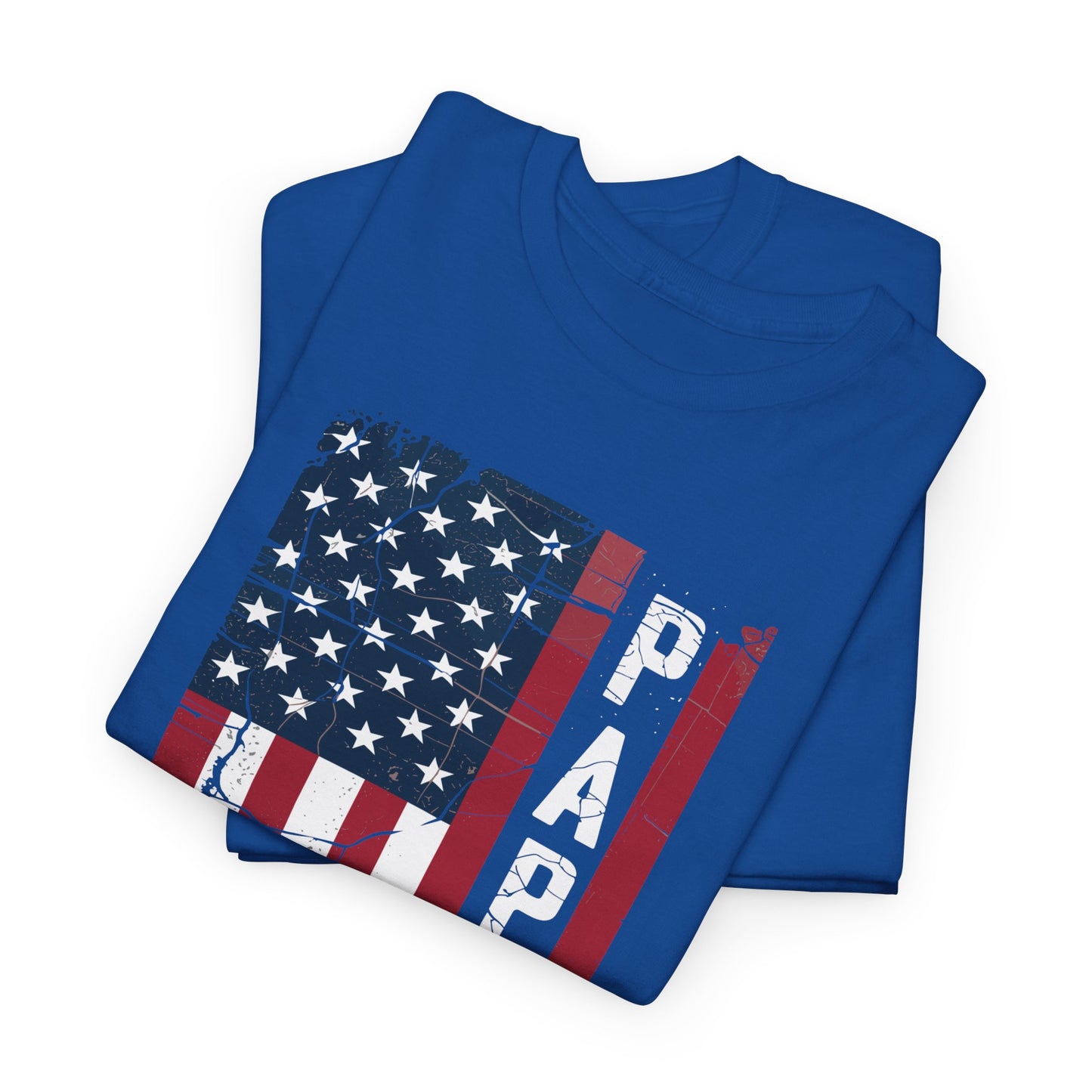 Papaw Grandpa US American Flag Shirt Grandfather Day T-Shirt