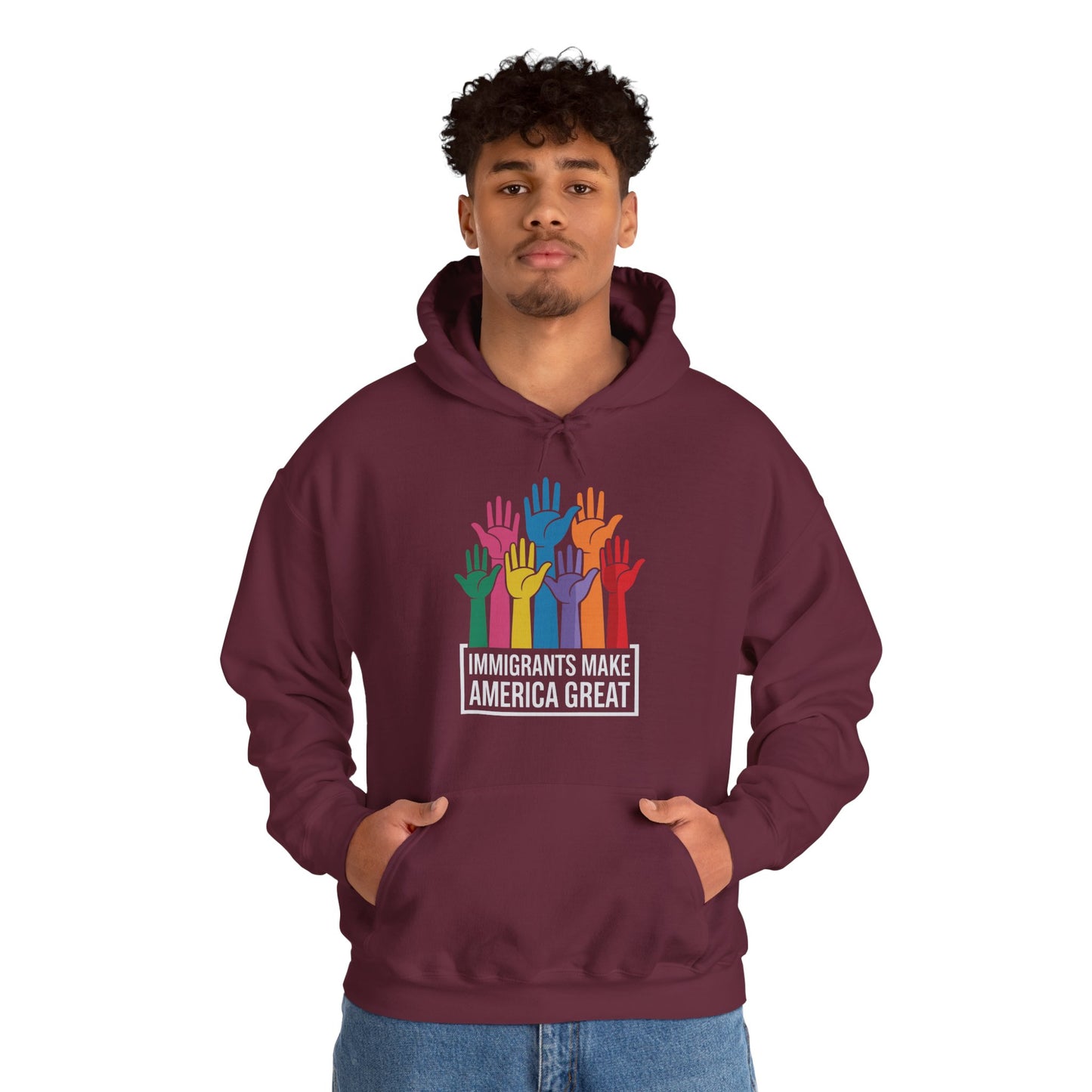 Immigrants Make America Great Hoodie