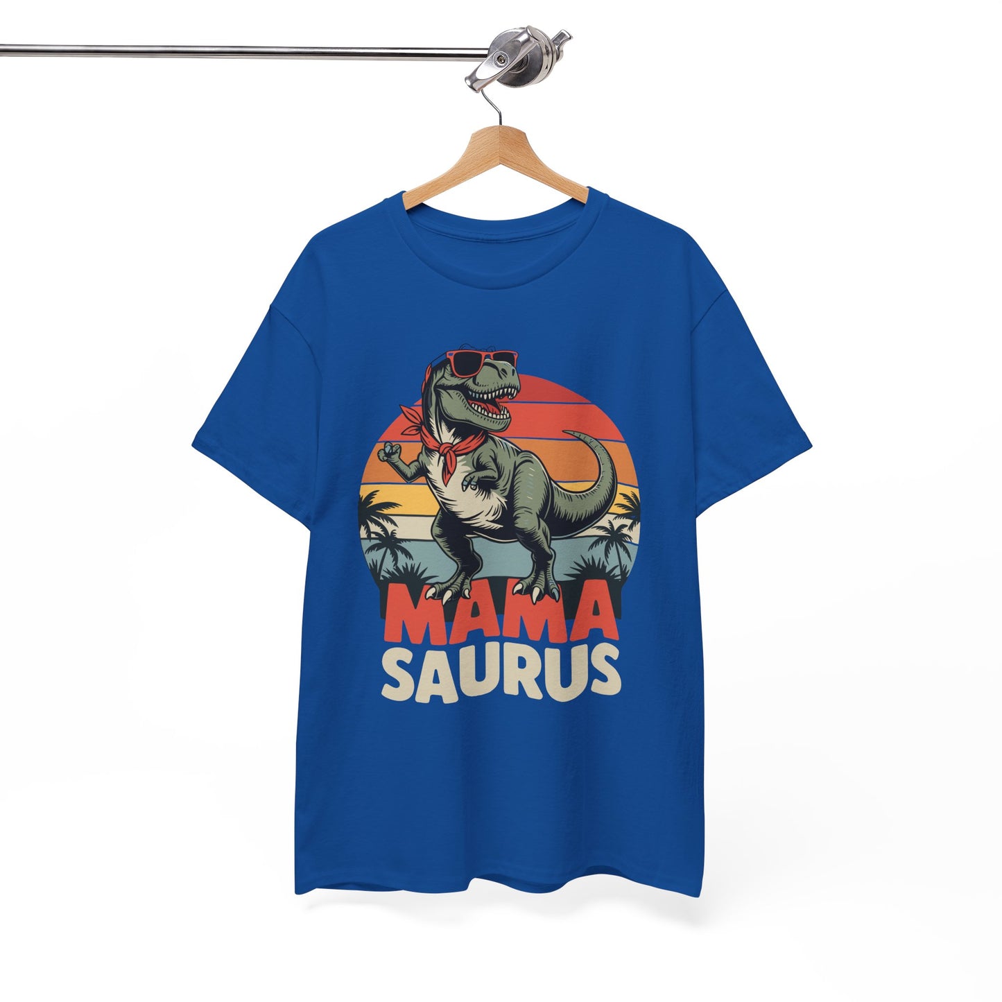 Mamasaurus T Rex Dinosaur Mama Saurus Family Matching Women T-Shirts