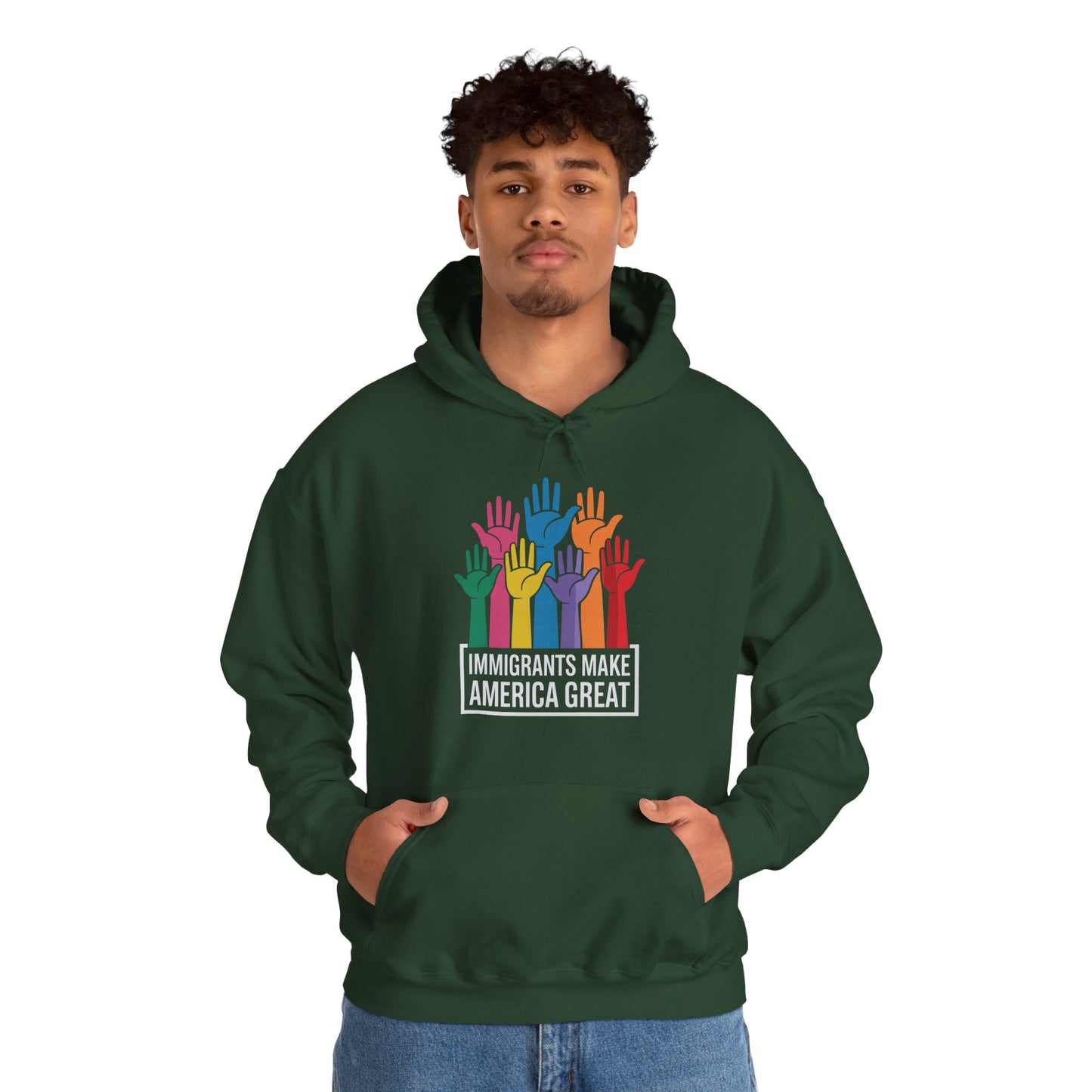 Immigrants Make America Great Hoodie