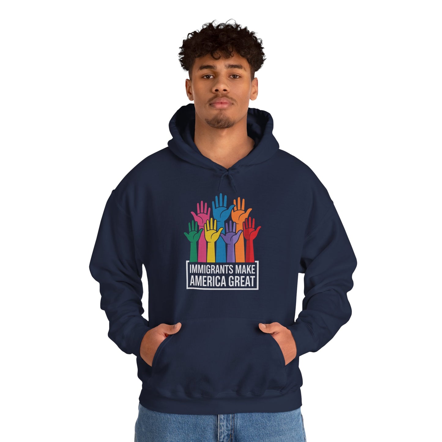 Immigrants Make America Great Hoodie