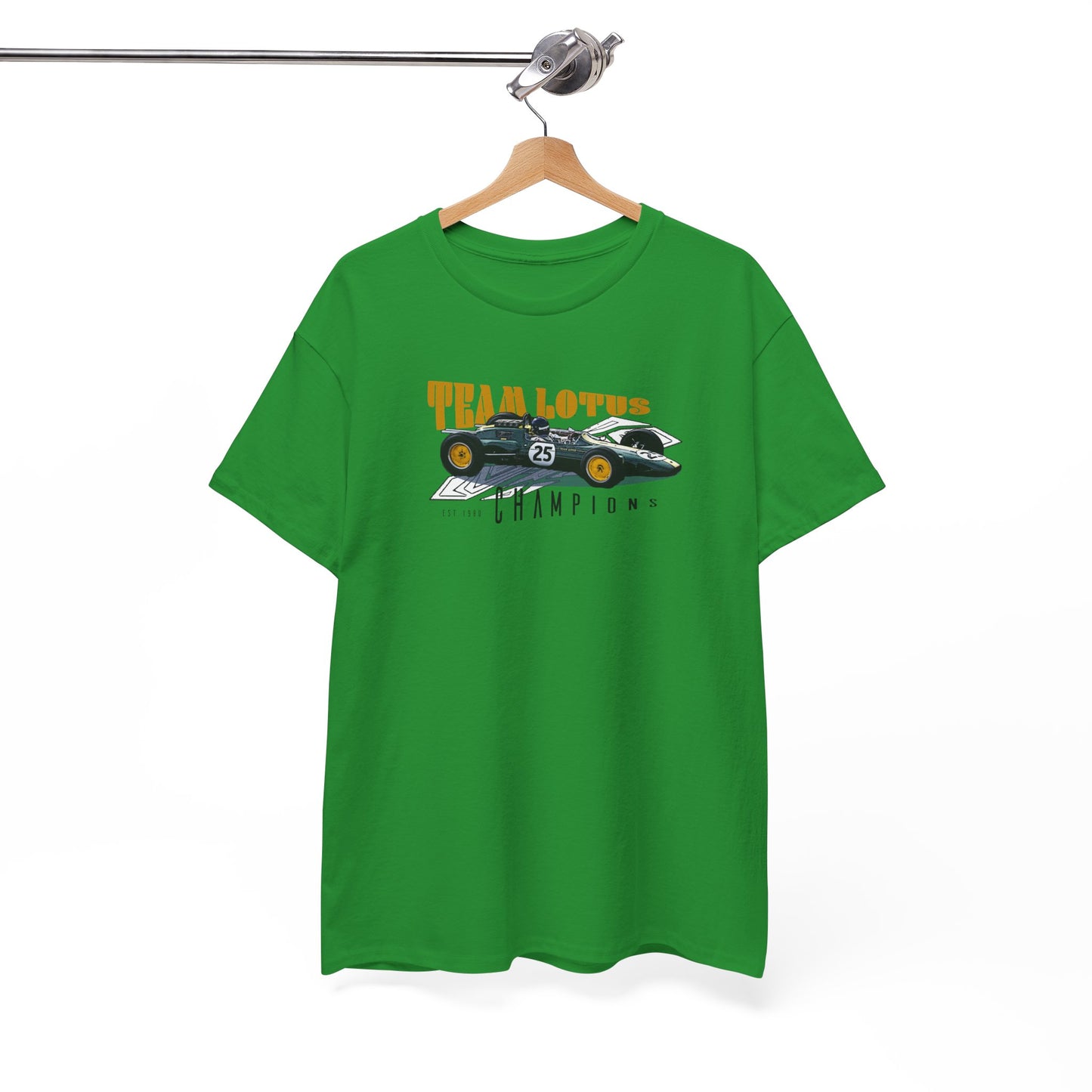 Team Lotus Champion Car T-Shirt Celebrate Racing Legacy and Speed