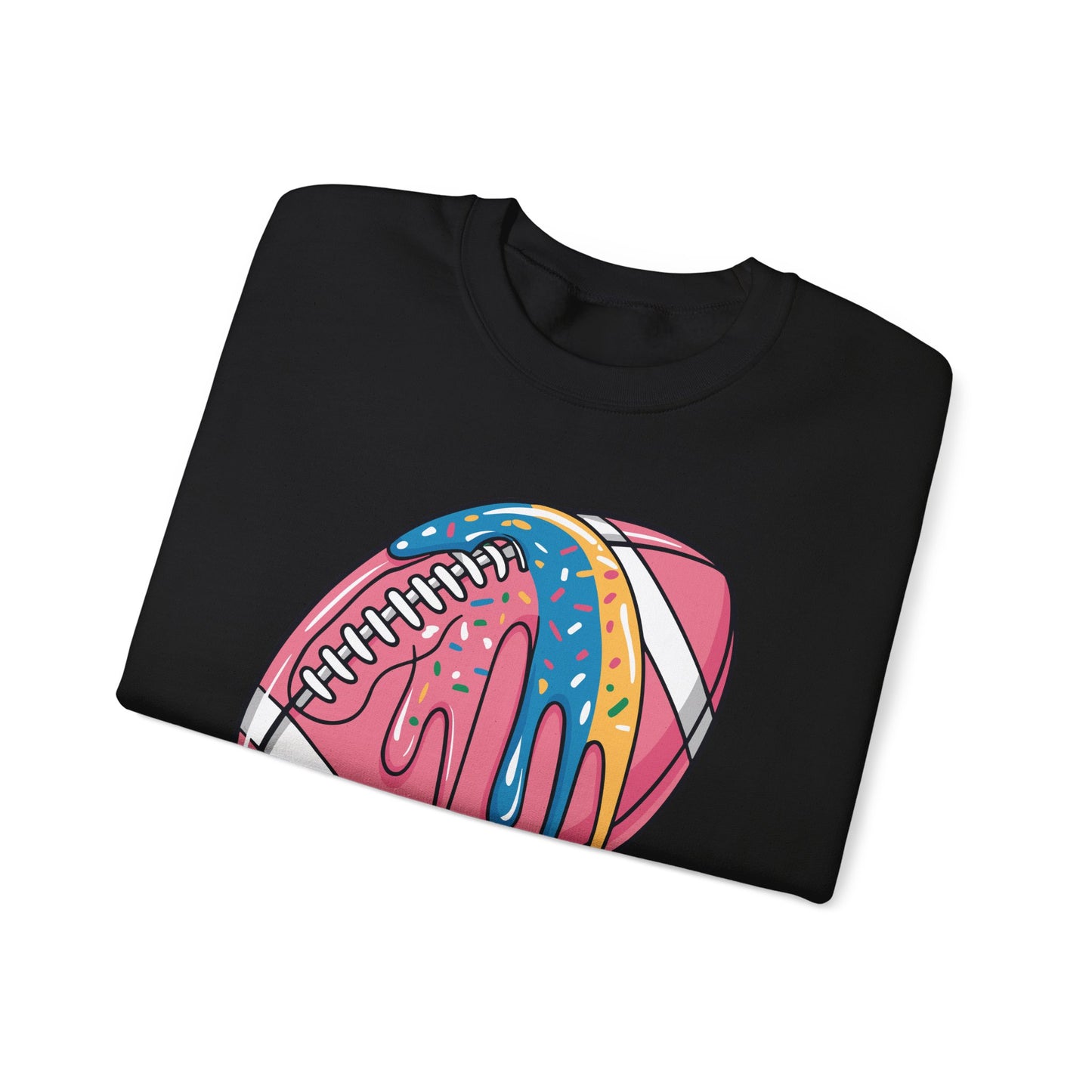 Football Drip For Lineman WR QB RB Ice Cream Sprinkles Sweatshirt