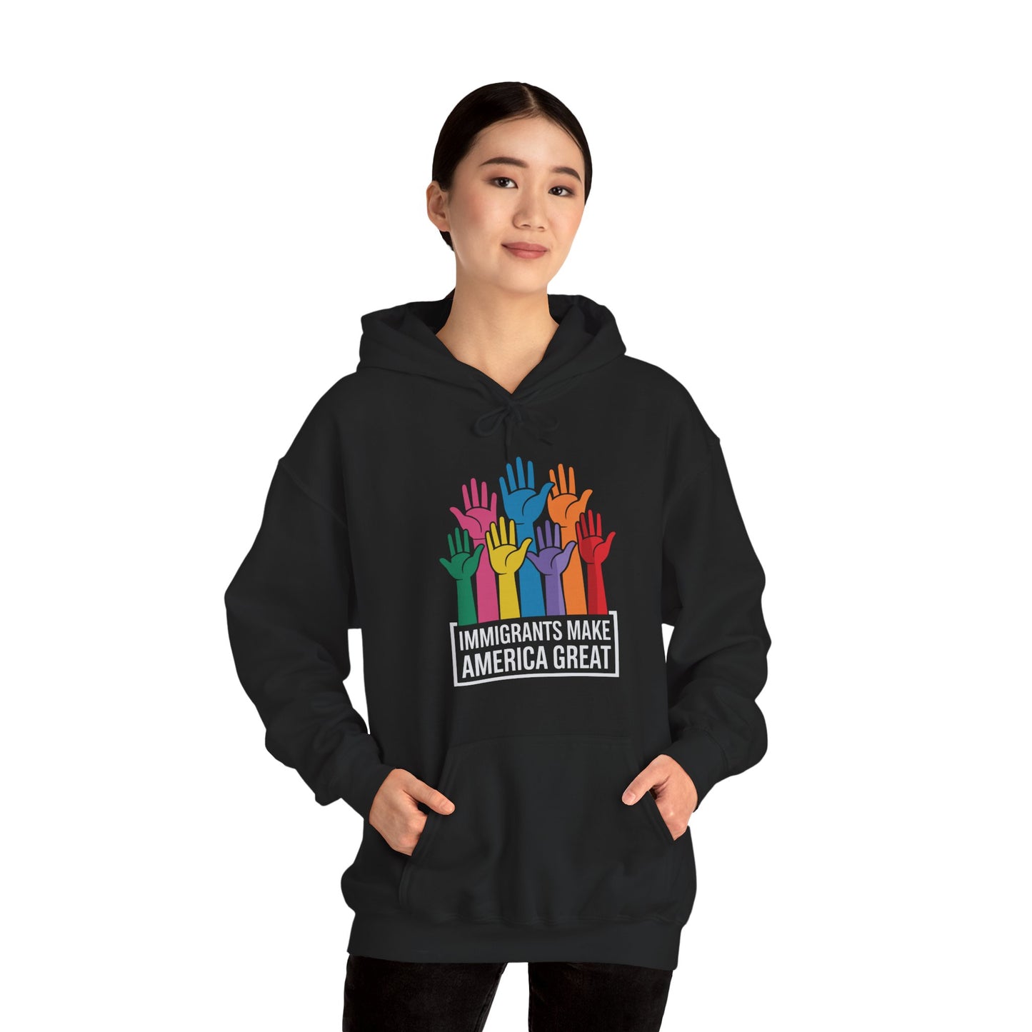 Immigrants Make America Great Hoodie