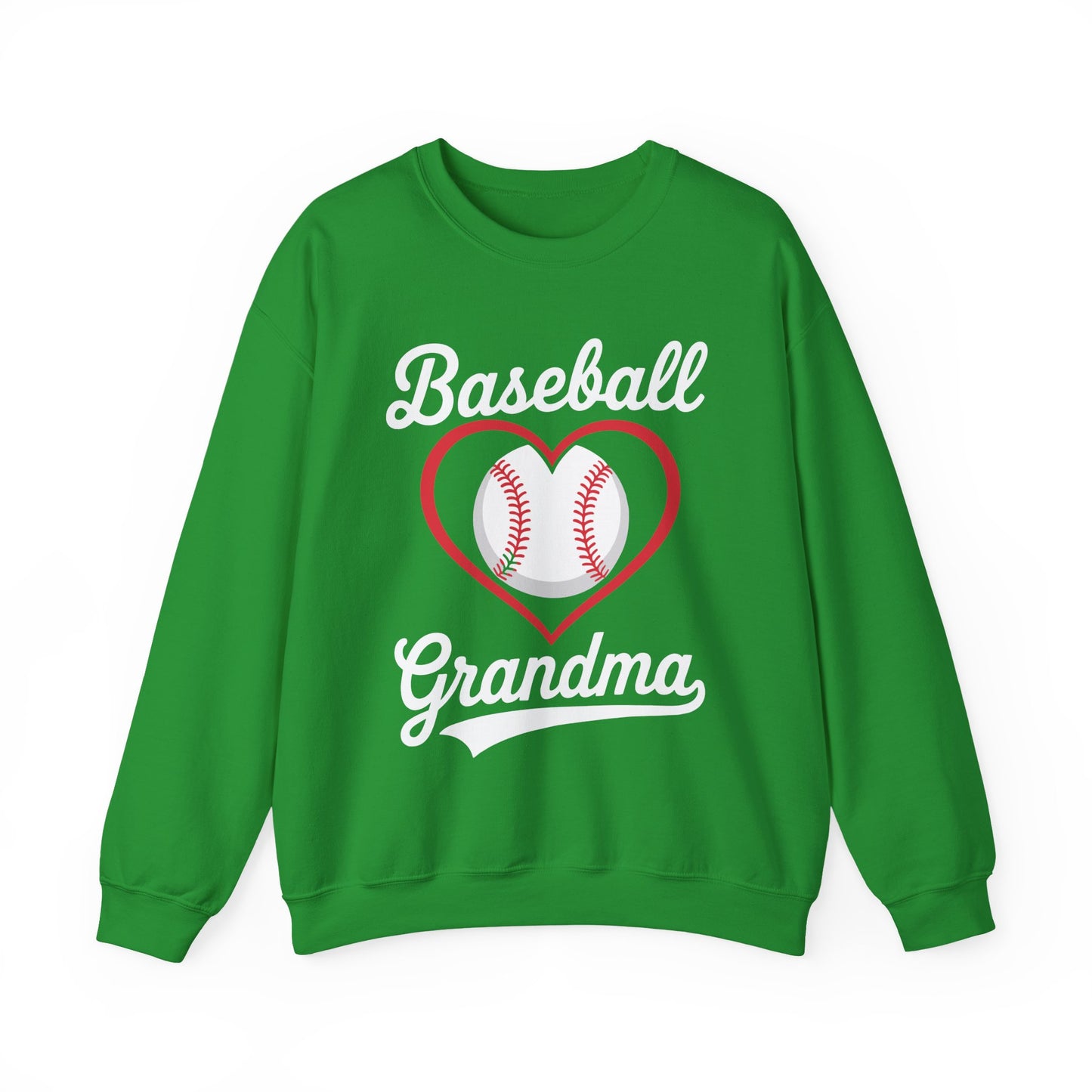 Baseball Grandma Women Baseball Heart Mothers Day Sweatshirt