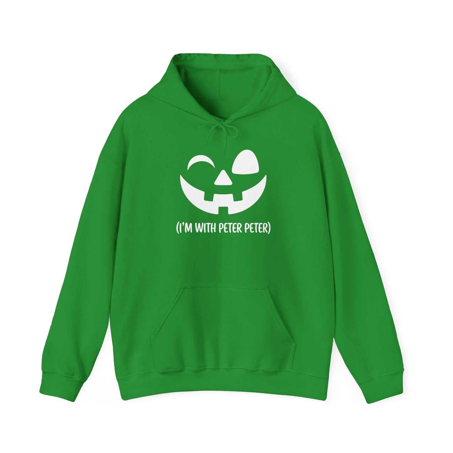 Im With Peter Couple Halloween Adult Eater Pumpkin Hoodie