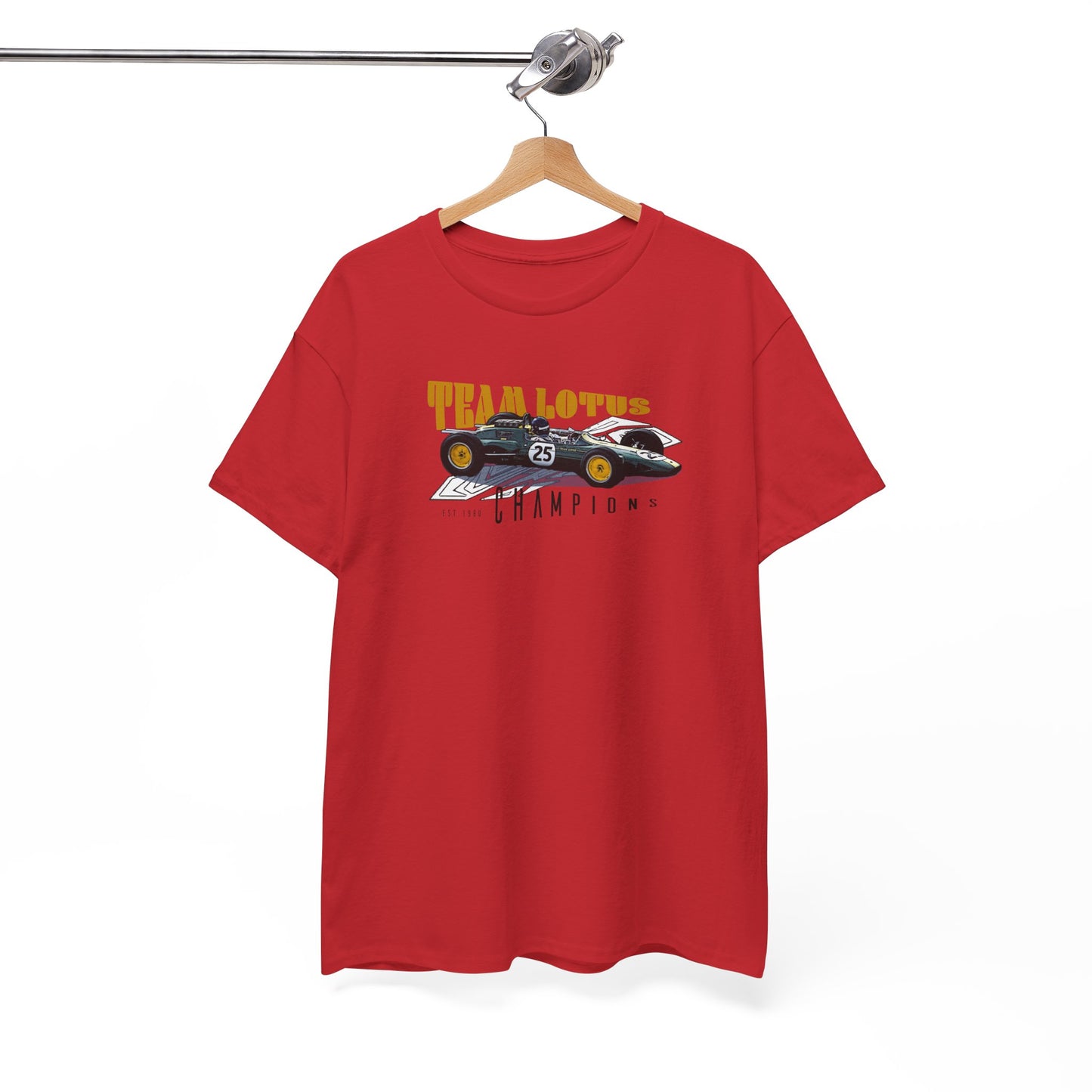 Team Lotus Champion Car T-Shirt Celebrate Racing Legacy and Speed