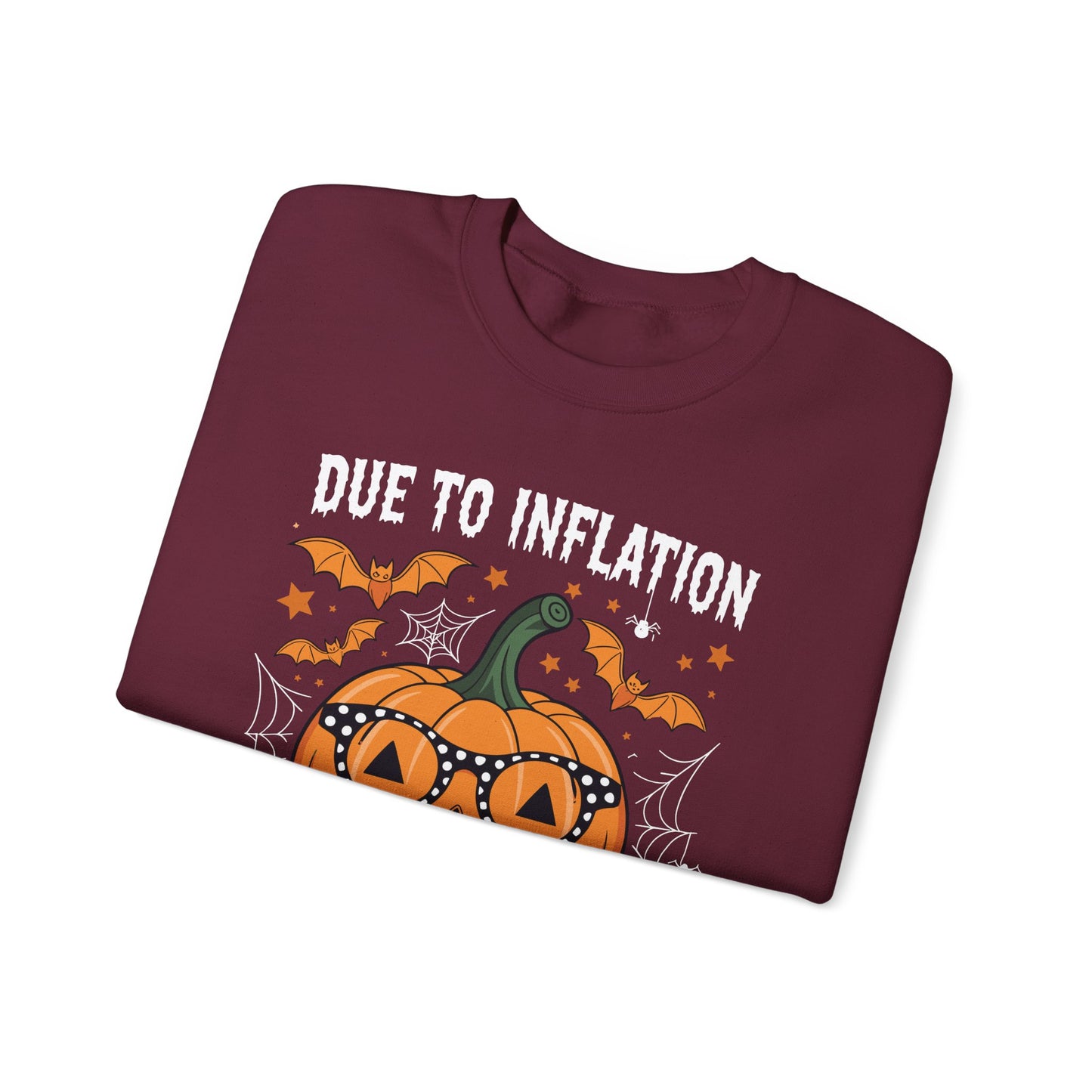 Pumpkin Halloween Costume Men Women Funny Halloween 2025 Sweatshirt
