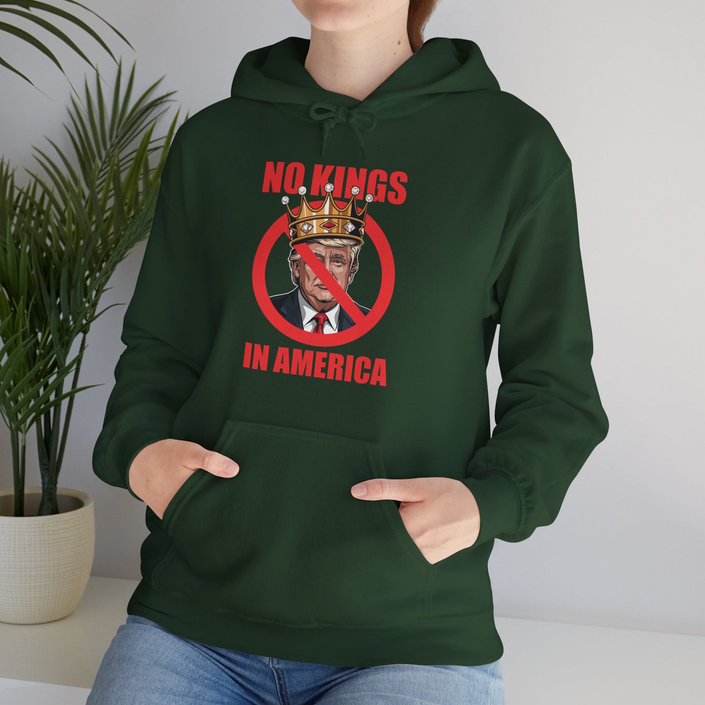 No Kings In America Hoodie