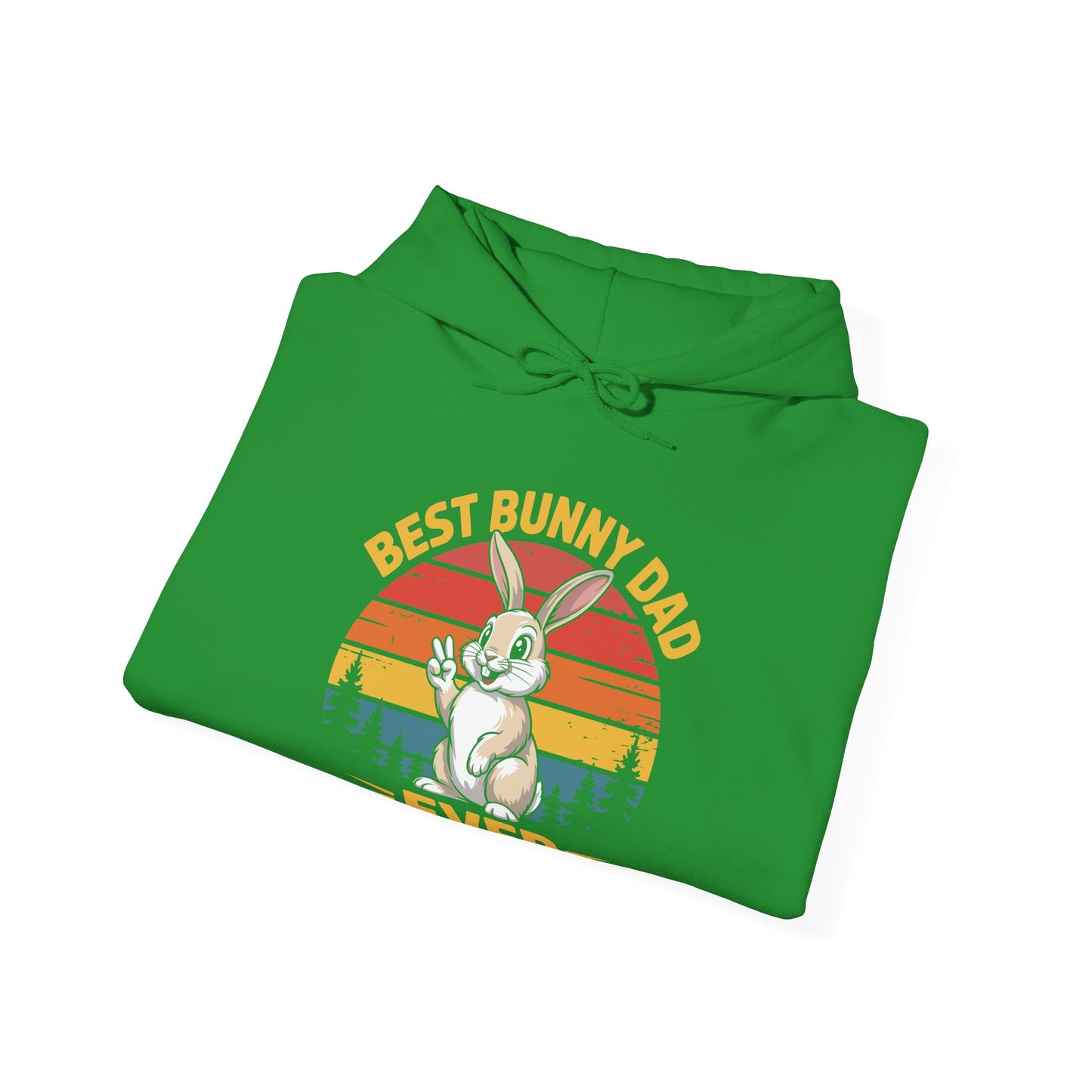 Best Bunny Dad Ever Funny Rabbit Lover Dad Gift Hoodie for Pet Owners
