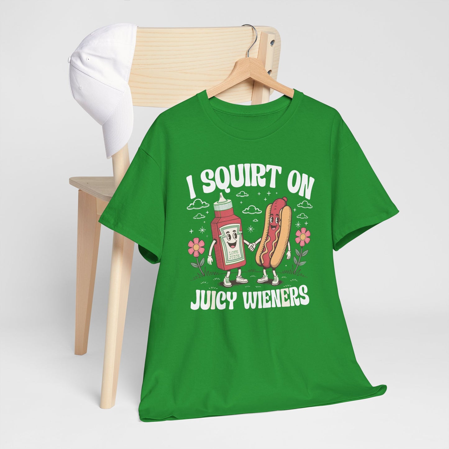 Its A Bad Day To Be A Hot Dog Funny meme Hotdog usa flag Men Women T-Shirt
