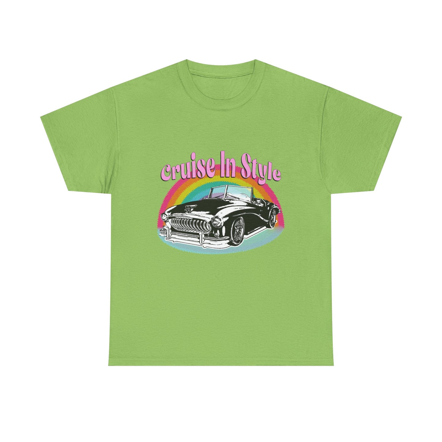 Cruise In Style Car Lovers T-Shirt For Men Women