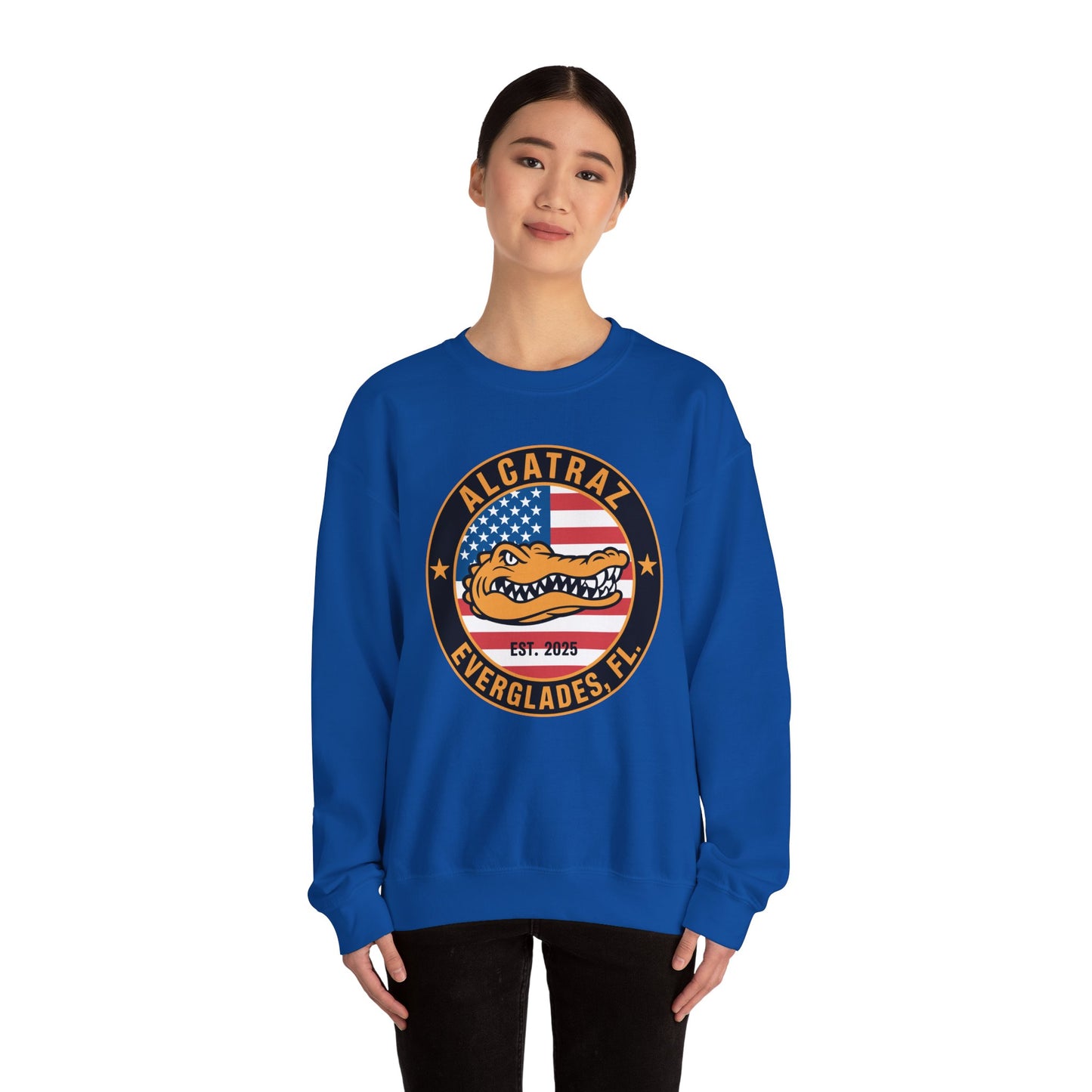 Retro Alcatraz Everglades FL EST 2025 Sweatshirt