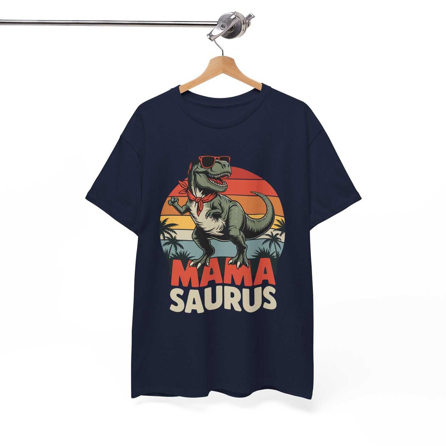 Mamasaurus T Rex Dinosaur Mama Saurus Family Matching Women T-Shirts