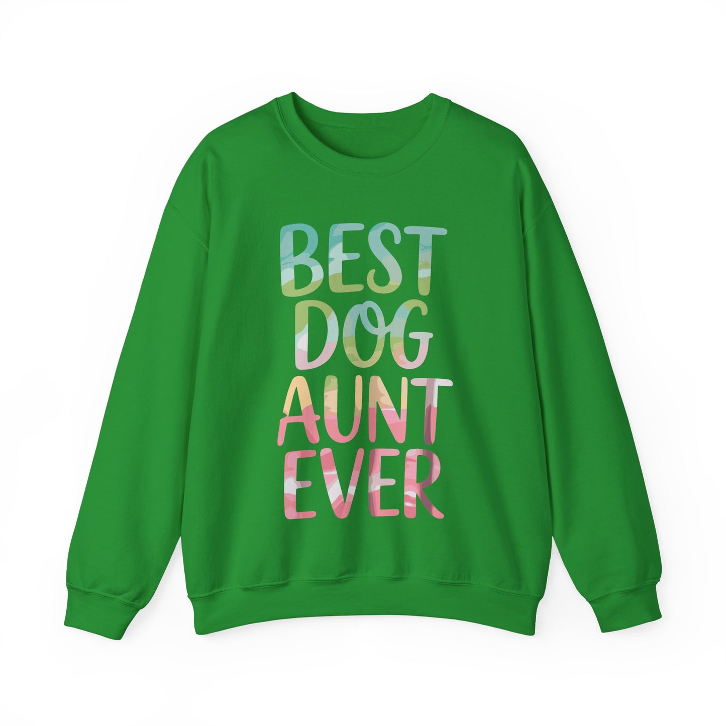 Best Dog Aunt Ever Shirt Women Dog Lover Auntie Mothers Day Sweatshirt