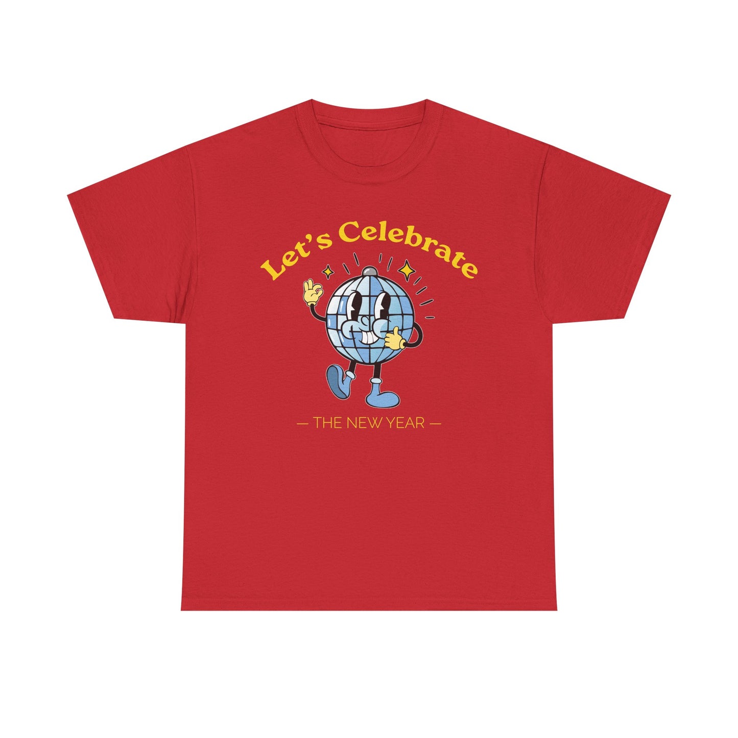 Cheers to Happy New Year Celebration T-Shirt Festivel NYE Party Tee for Men and Women