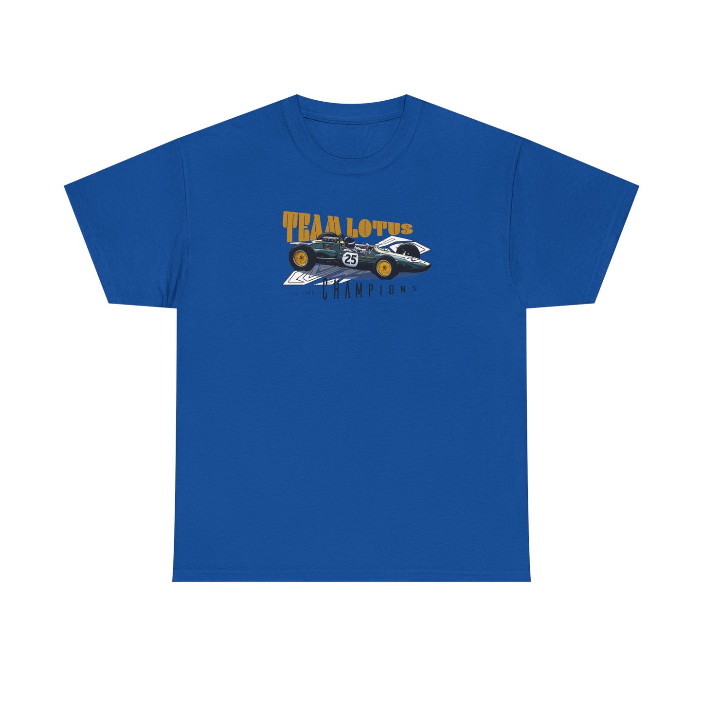 Team Lotus Champion Car T-Shirt Celebrate Racing Legacy and Speed