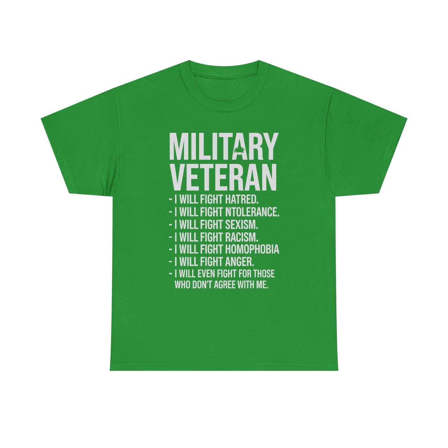Military Veterans Against Trump 2025 Fight USA Election T-Shirt