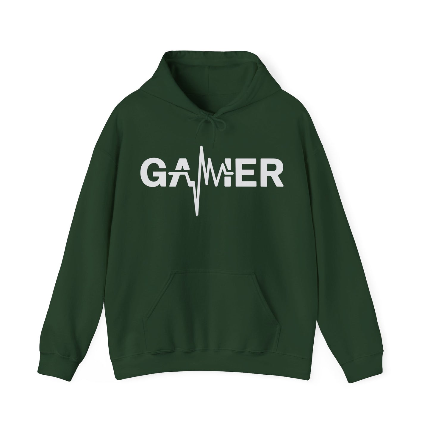 Gamer Heartbeat Video Games Graphic Hoodie
