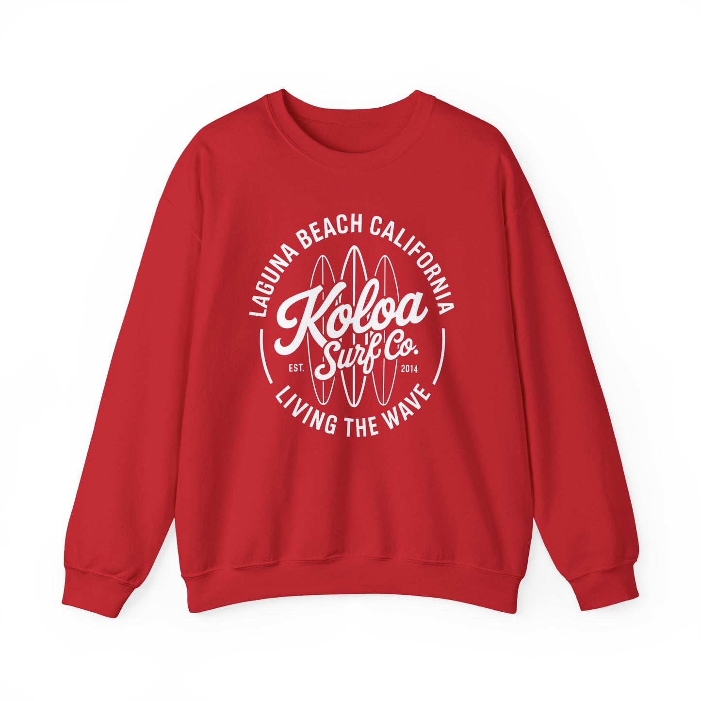 Koloa Surf Laguna Boards Logo Lightweight, Graphic Sweatshirt