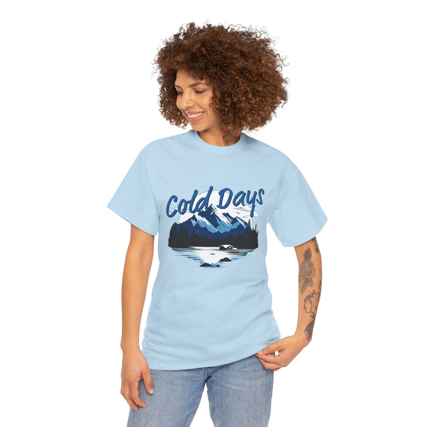 Cold Days Club Retro Aesthetic T-Shirt