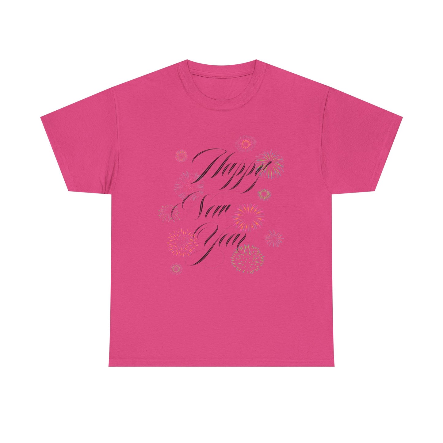 Happy New Year T-Shirt Festive Celebration Tee for Men and Women