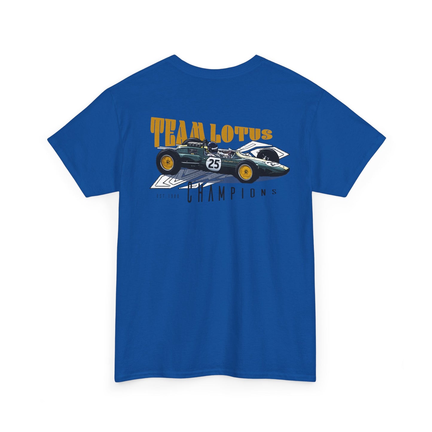 Team Lotus Champion Car T-Shirt Celebrate Racing Legacy and Speed