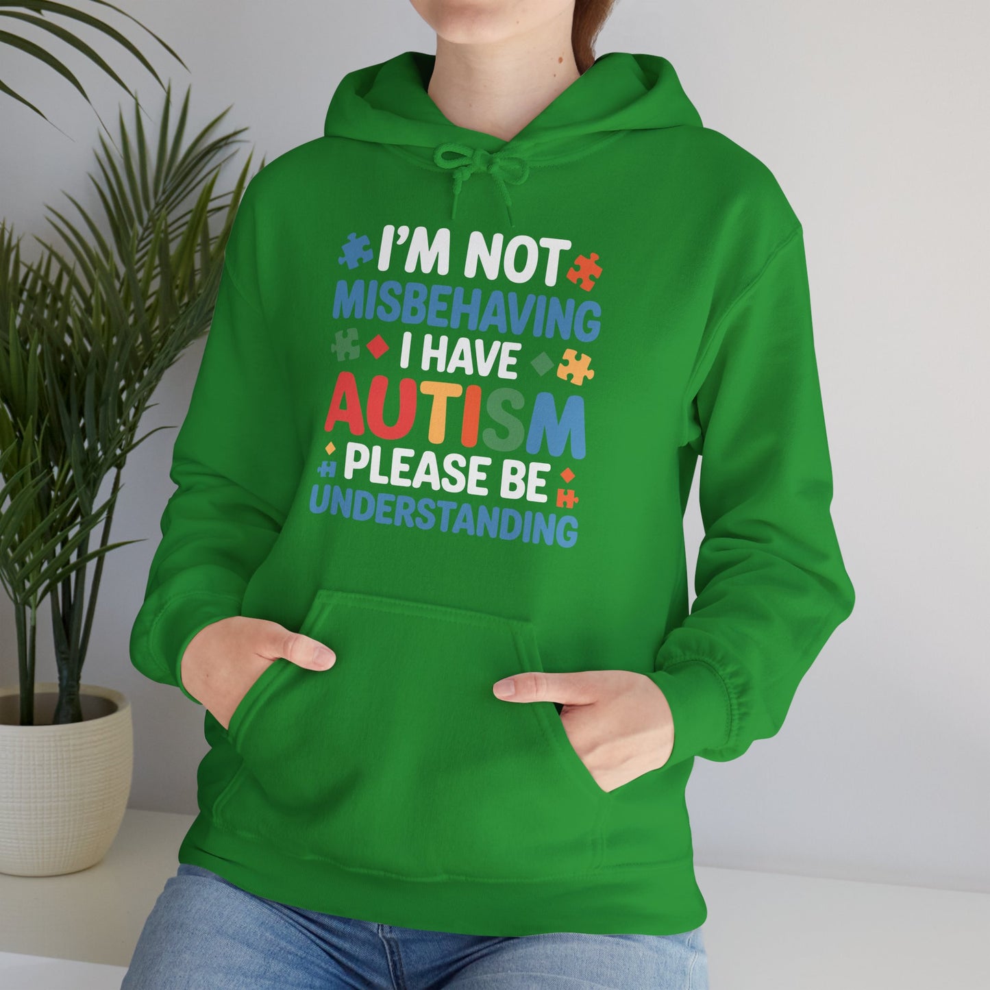 Autism Awareness I'm Not Misbehaving I Have Autism Hoodie