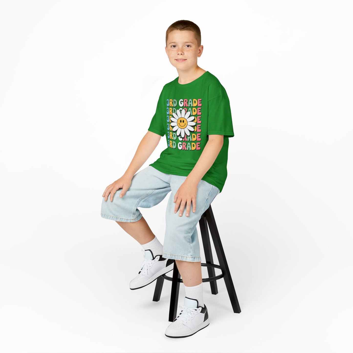 Groovy 3rd Grade Back To School First Day of Third Grade T-Shirt