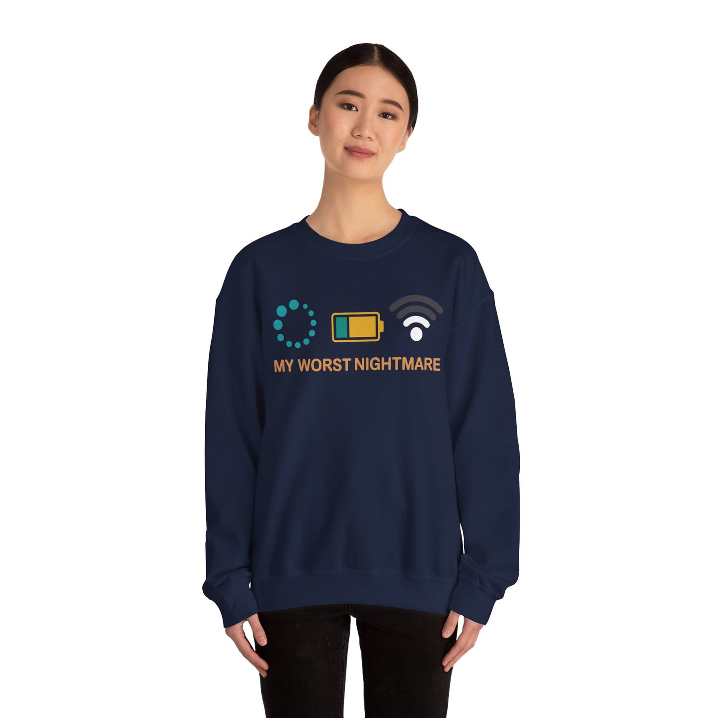 My Worst Nightmare Funny gifts for Gamers Sweatshirt