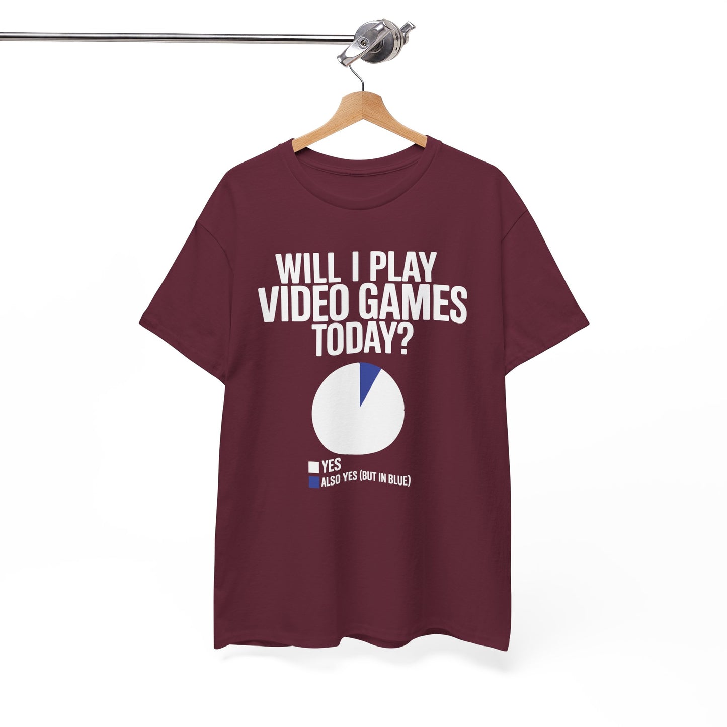 Funny Will I play Video Games today Gamer Gaming T-Shirt