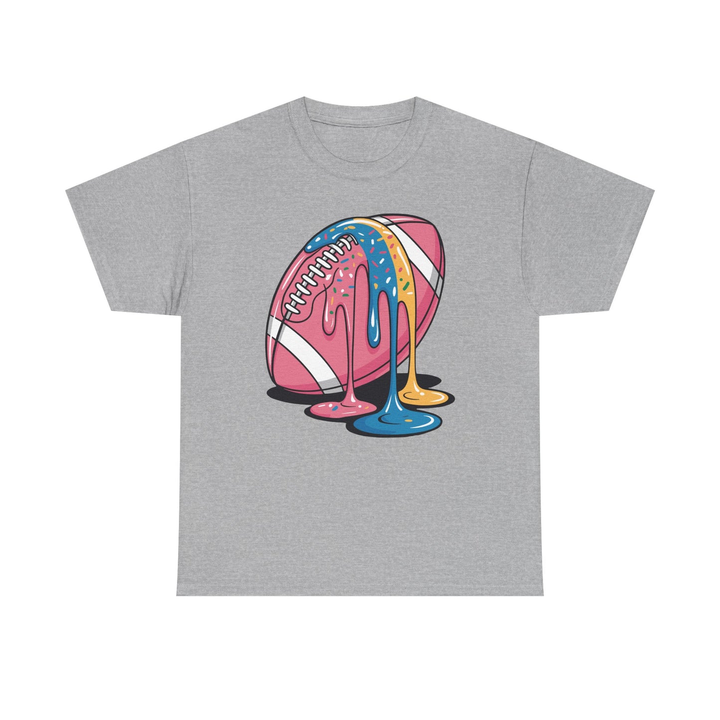 Football Drip For Lineman WR QB RB Ice Cream Sprinkles T-Shirt