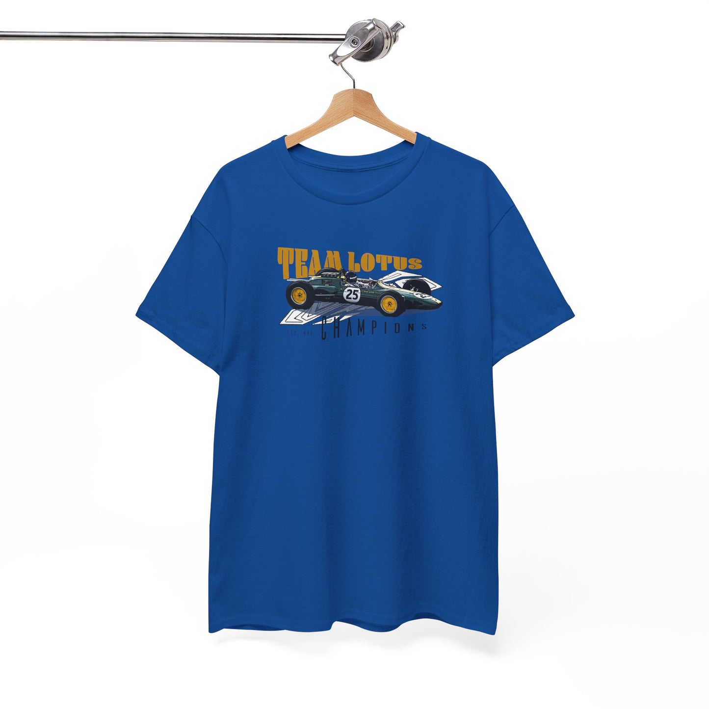 Team Lotus Champion Car T-Shirt Celebrate Racing Legacy and Speed