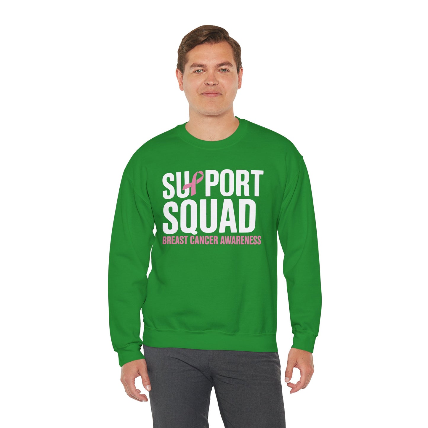 Breast Cancer Shirts Support Squad Breast Cancer Awareness Sweatshirt