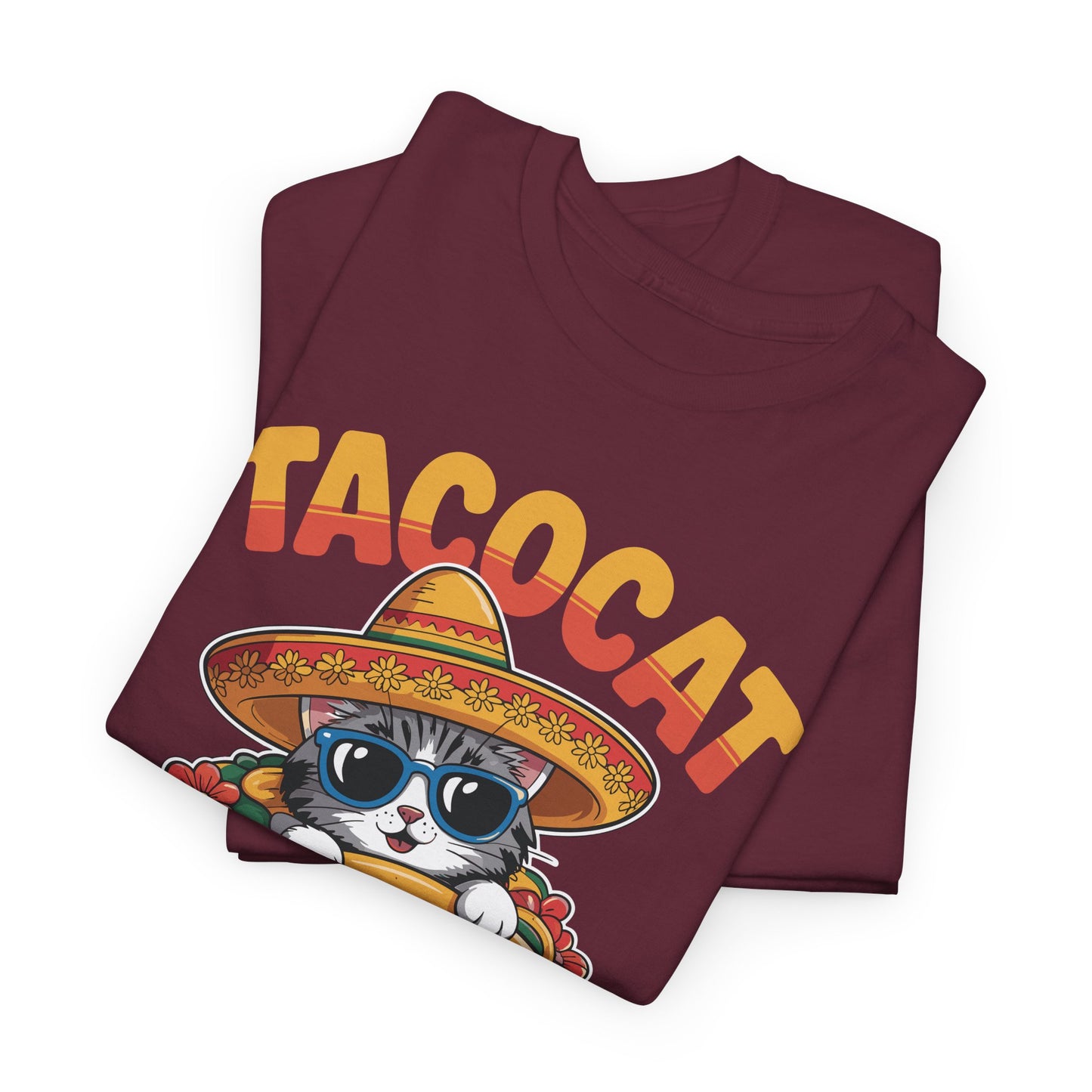 Tacocat Spelled Backwards Taco Cat Cinco De Mayo T-Shirt Men Women