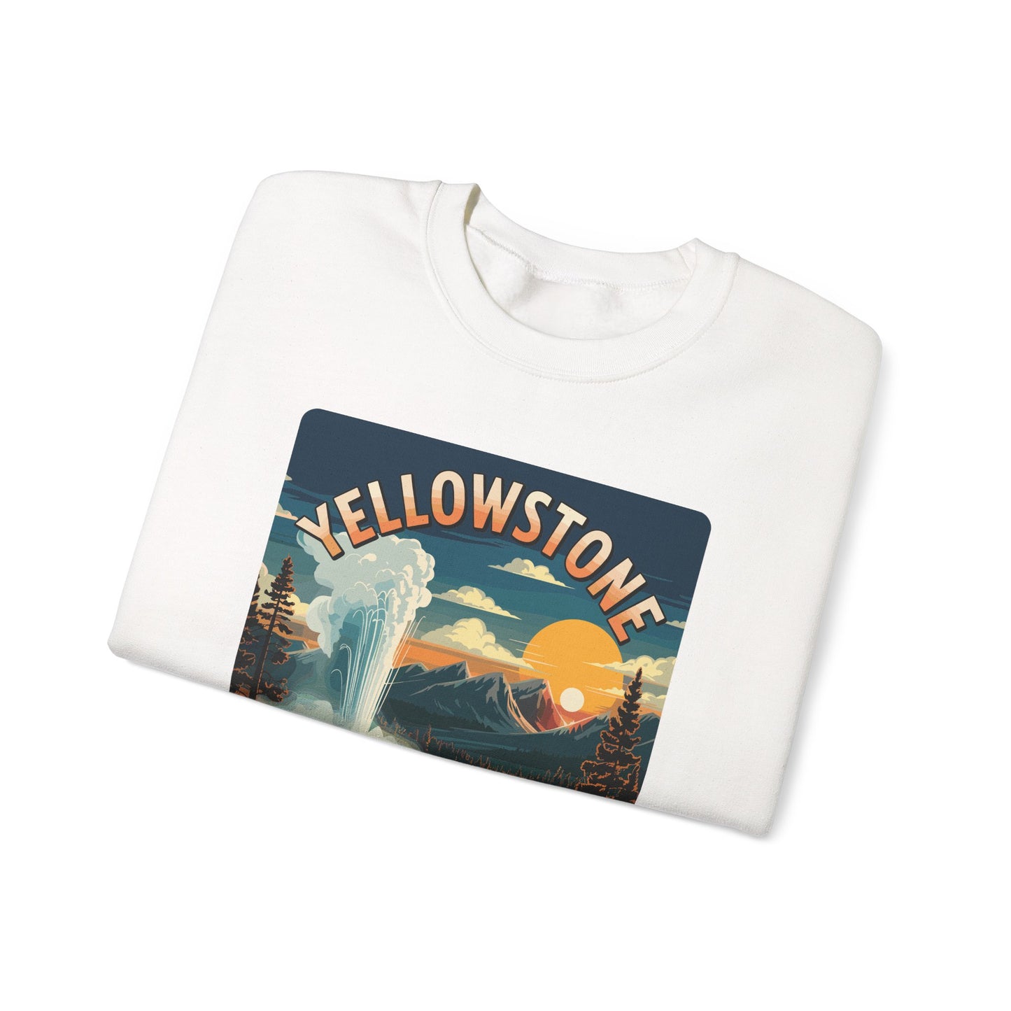 Yellowstone Family Road Trip 2025 National Park Outdoor Sweatshirt