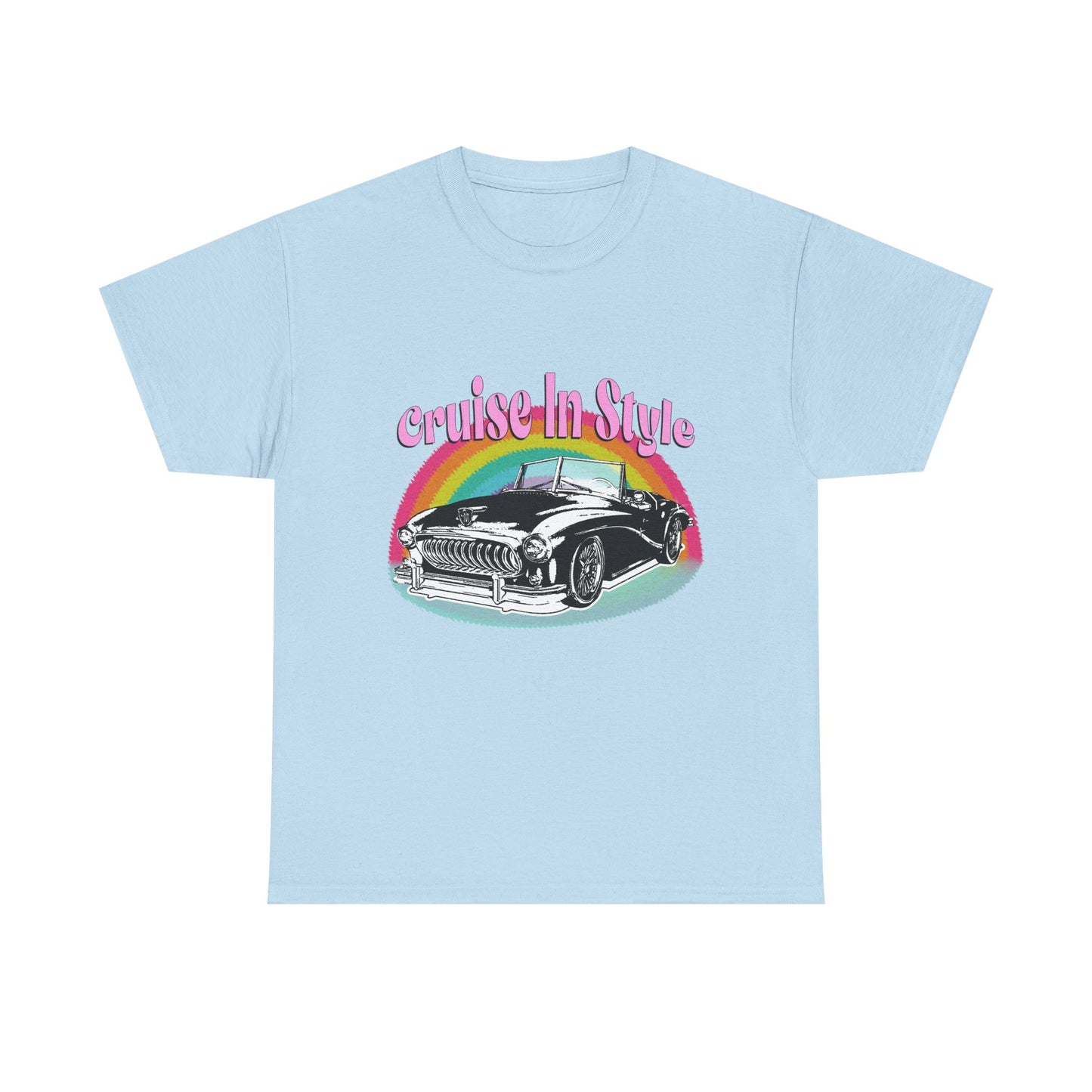 Cruise In Style Car Lovers T-Shirt For Men Women