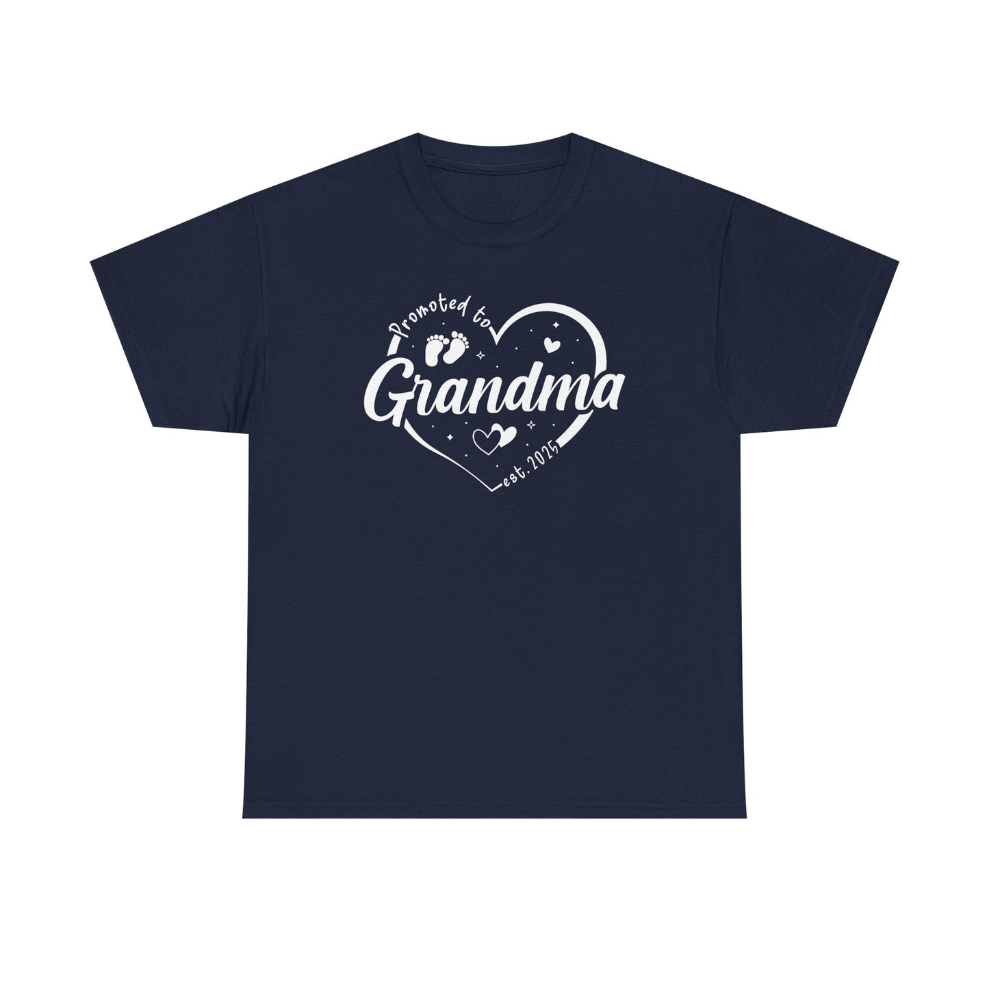Promoted to Grandma Est 2025 Soon to be Grandma Mothers Day T-Shirt