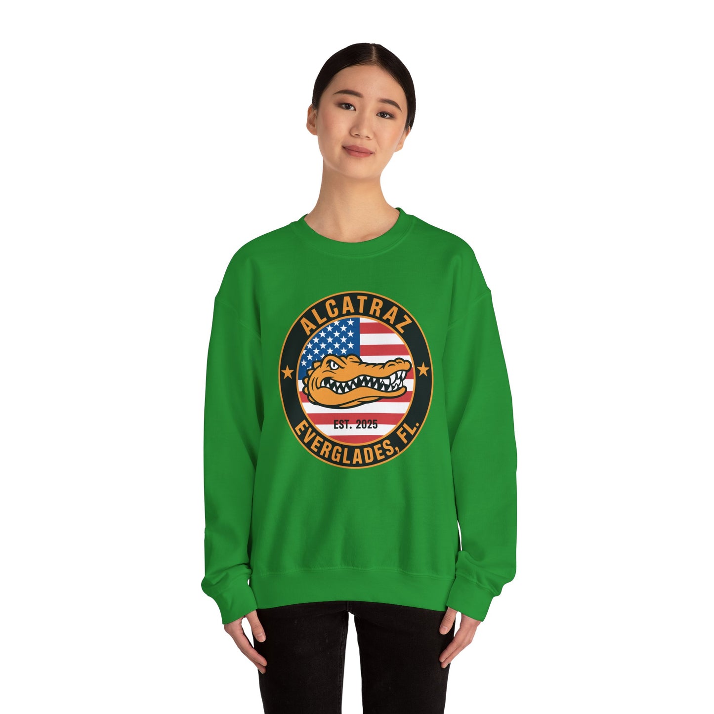 Retro Alcatraz Everglades FL EST 2025 Sweatshirt